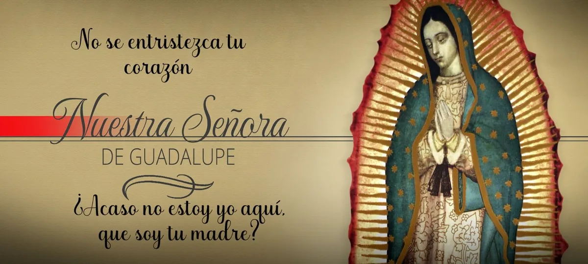 Diseño plano para taza personalizada de la Virgen de Guadalupe, sublimación en San Cristóbal