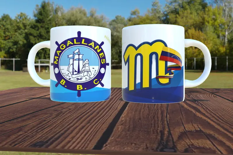 Taza personalizada de los Navegantes del Magallanes sublimada en San Cristóbal, Táchira